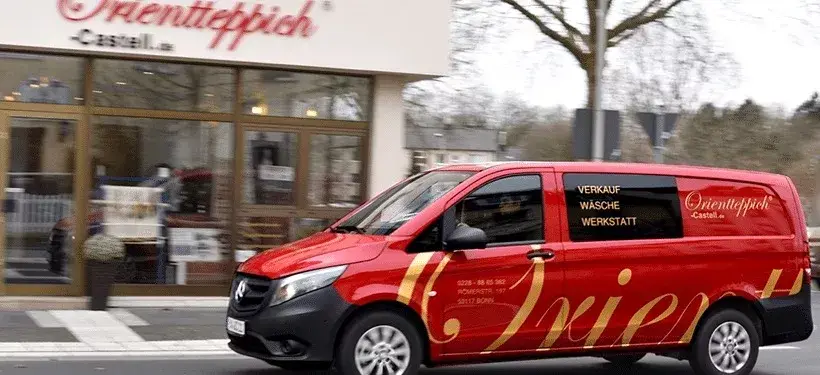 Unser Fahrzeug des Vor-Ort Services Unser Fahrzeug des Vor-Ort Services